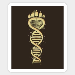 Bear DNA Sticker